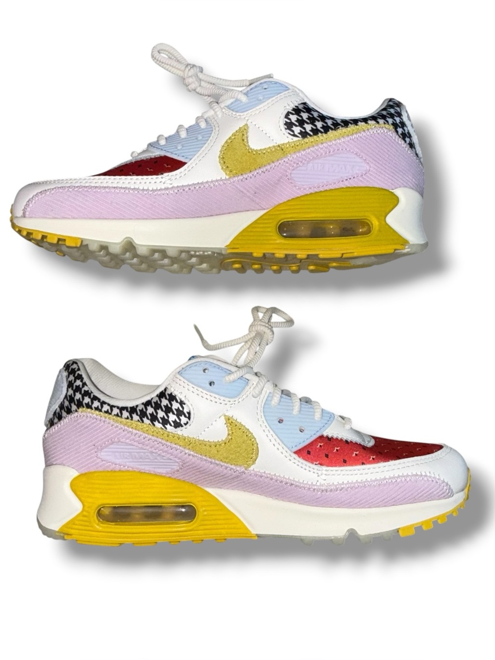 New in Box: NIKE AIR MAX 90 PATCHWORK WOMENS US 10 / EUR 42 - NIKE / DM8075-100 - Picture 9 of 16